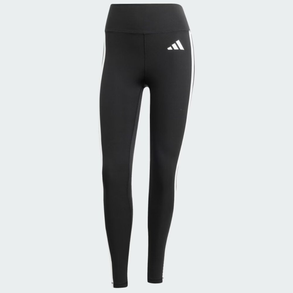 Optime Essentials 3-Stripes 7/8 Leggings - Picture 4 of 6